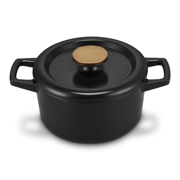 Nori Cast Iron Cocotte with Steamer Inserts - Alva Cookware